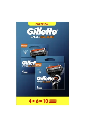 Gillette fusion ProGlide lames de rasoir paquet économique de 10