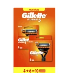 Gillette Fusion 5 Scheermesjes voor Heren 10 Stuks