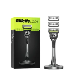Gillette Labs scheermes 1 handvat 3 navullingen magnetische houder