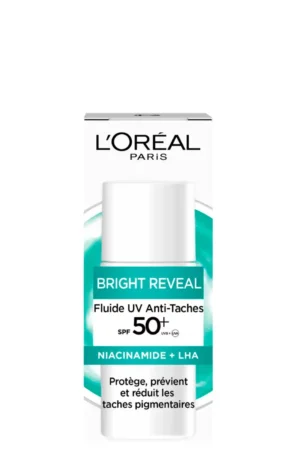 L'Oréal Fluide anti taches Bright Reveal SPF50+ niacinamide 50ml