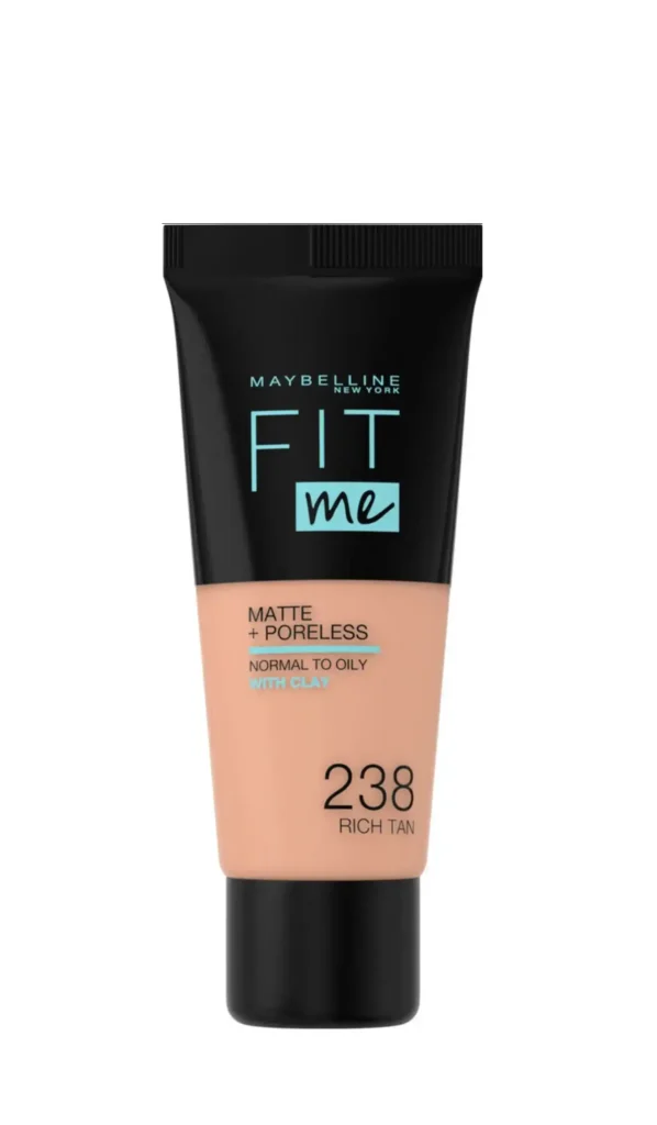 Maybelline New York Fit Me Matte Foundation 238 Rich Tan 30ml