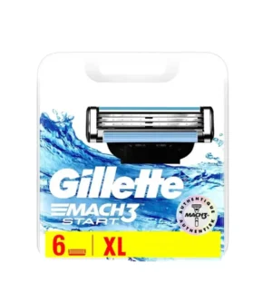 Lames de rasoir Gillette Mach3 pour hommes 6 lames