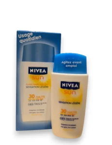 Nivea Sun 30+ Sensation Légère 50ml Fluide Visage Non Grasse
