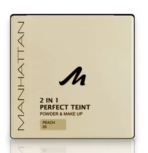 2 In 1 Perfect Teint Powder Manhattan 20 Natural Peach
