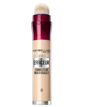 The Maybelline Instant Anti-Aging Corrective Eraser provides a flawless finish.