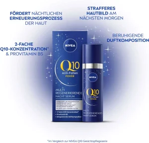 NIVEA Q10 anti falten power nuit sérum visage et concentré 30 ml