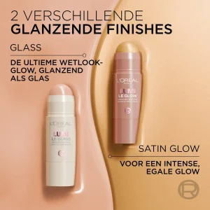 L'Oréal Lumi Le Glow 630 Crème Chic Stick Enlumineur Fini satiné