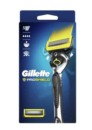 Gillette ProShield 1 système de rasage et 2 lame de rasoir