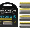 Wilkinson Sword Hydro 5 Sense Energize Recharges 4 pièces