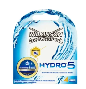 Wilkinson sword Hydro 5 lames 4 pièces