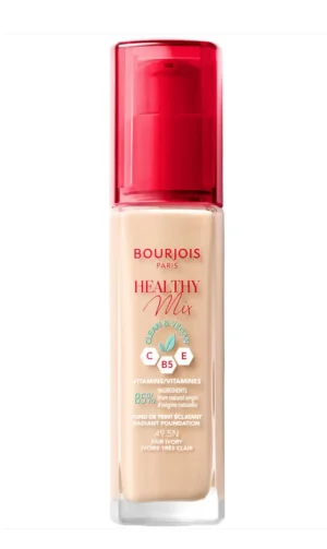 Fond de teint Bourjois Healthy Mix Clean Vegan 49.5 Ivoire Clair