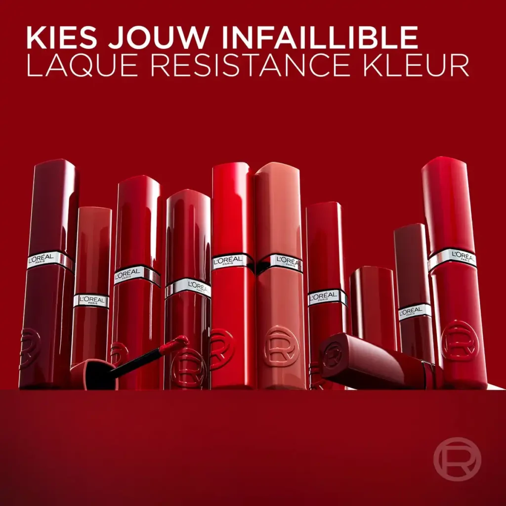 L'Oréal Paris Rouge à lèvres Infaillible Laque 510 Café Parisien