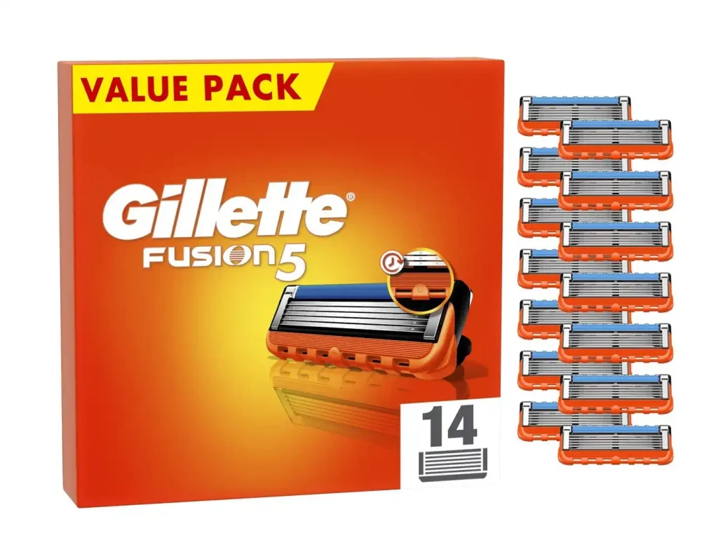 Gillette Fusion5 Lames de recharge Pour Homme 14 recharge