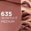 L'Oréal Paris Rouge à Lèvres Mat Resistance 635 Worth It Medium