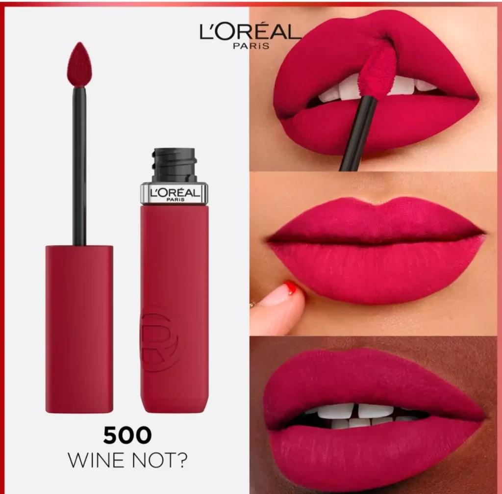 L'Oréal Paris Rouge à Lèvres Infaillible Resistance 500 Wine Not?
