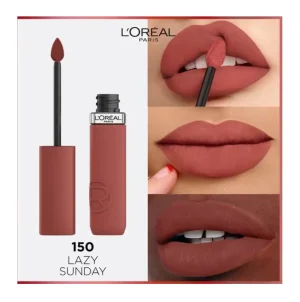 L'Oréal Paris Rouge à Lèvres Mat Resistance 150 Lazy Sunday