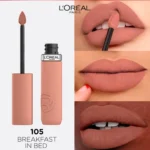 L'Oréal Paris Rouge à Lèvres Mat Resistance 105 Breakfast In Bed