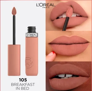 L'Oréal Paris Rouge à Lèvres Mat Resistance 105 Breakfast In Bed