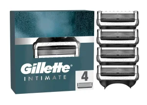 Gillette Intimate Pour la zone intime 4 lames de rasoir