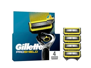 Gillette ProShield Lames de Rasoir Pack 4 Lames Recharge