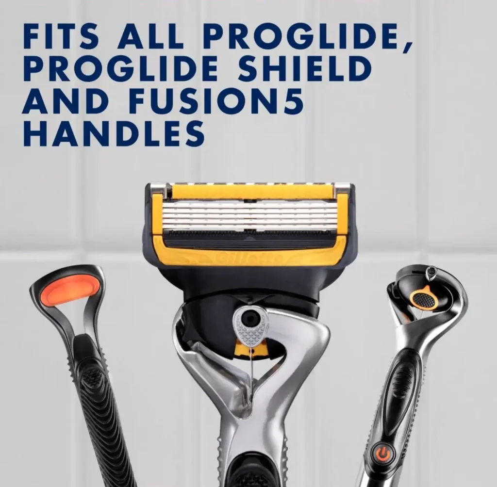 Gillette ProShield Lames de Rasoir Pack 4 Lames Recharge