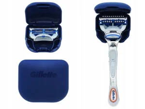 ÉTUI DE VOYAGE POUR RASOIR FUSION LAMES GILLETTE