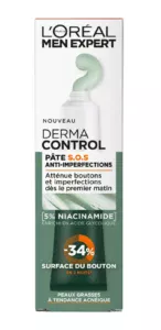 Men Expert Derma Control Pâte S.O.S Anti-Imperfections 45ml