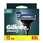 Lames de rasoir Gillette Mach3 12 pièces