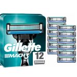 Lames de rasoir Gillette Mach3 12 pièces
