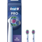 Brossettes de rechange Oral-B 3D White Pro Lot de 2