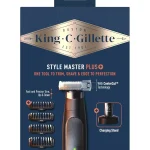 King C. Gillette Style Master Plus Tondeuse à Barbe Electrique