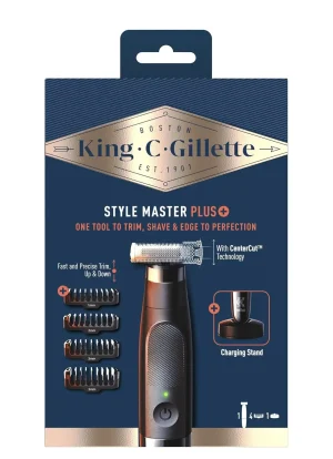 King C. Gillette Style Master Plus Tondeuse à Barbe Electrique