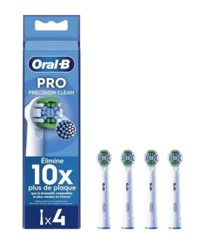Brossettes Oral-B Pro Precision Clean lot de 4