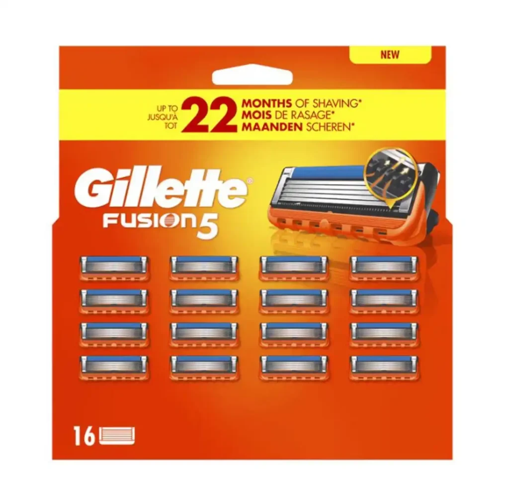 Gillette Fusion5 Lames de Rasoir 16 pièces