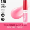 Rimmel London THRILL SEEKER 150 Pink Candy Gloss 10 ml