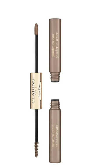 Clarins Brow Duo Poudre à Sourcils et Mascara 2 en 1