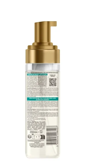 Garnier Ambre Solaire Natural Bronzer Mousse - 200 ml