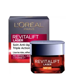 L'Oréal Revitalift Laser Soin Anti-Âge Triple Action SPF25 50 ml
