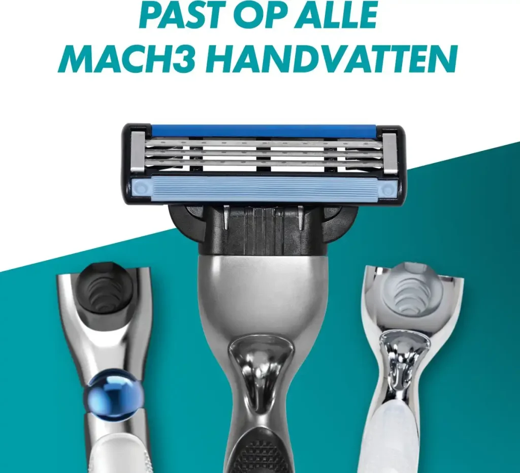 Gillette Mach3 X8 Lames De Rasoir Pour Homme