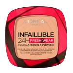 L'Oréal Paris Infaillible 24H Fresh Wear 245 Golden Honey Fond de Teint en Poudre