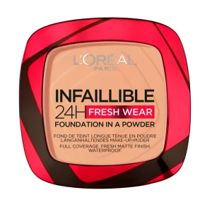 L'Oréal Paris Infaillible 24H Fresh Wear 245 Golden Honey Fond de Teint en Poudre