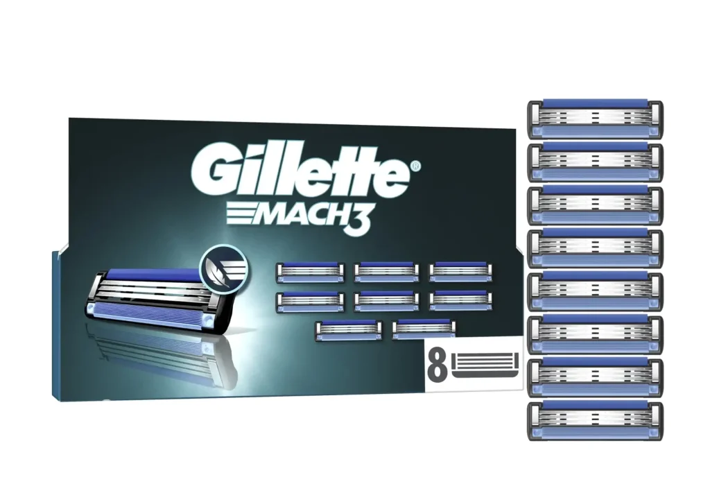 Gillette Mach3 X8 Lames De Rasoir Pour Homme