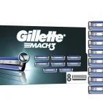 Gillette Mach3 X8 Lames De Rasoir Pour Homme