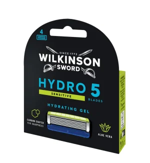 Lames HYDRO 5 Sensitive 4 pièces