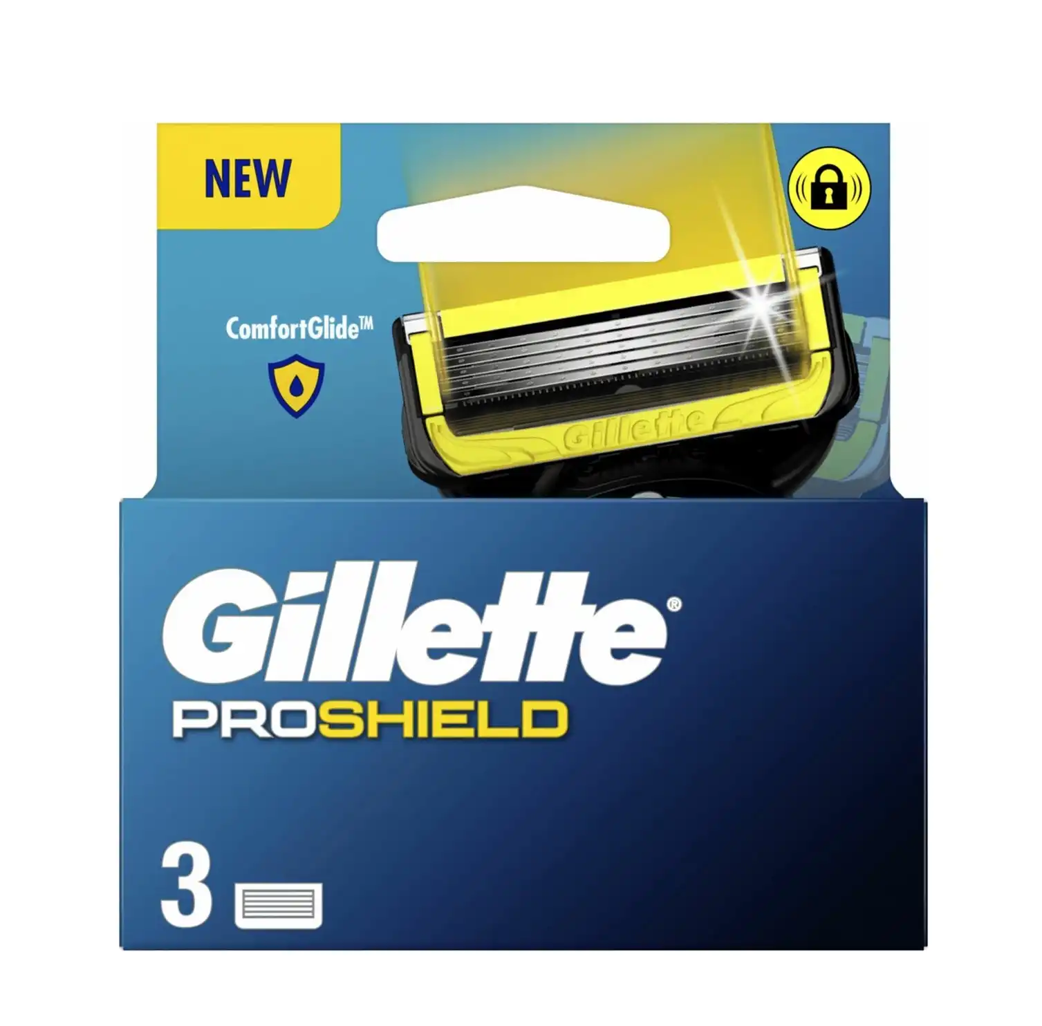 Lames de rasoir Gillette ProShield 3 pièces