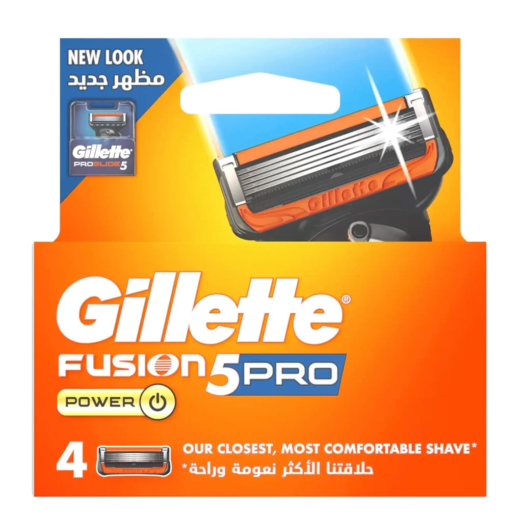 Ostrza do golarki elektrycznej Gillette Fusion ProGlide, 4 sztuki