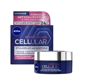 NIVEA Cellular Expert Filler Soin de nuit anti-âge élevé 50 ml