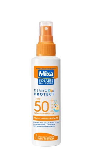 Mixa Dermo Kids Protect Spray Solaire Peaux Fragiles Enfants SPF50+ 175 ml