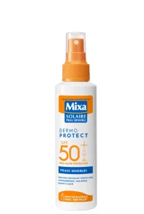 Protégez votre peau sensible avec le spray solaire Mixa Dermo Protect Solaire Peaux Sensibles. Protégez-vous du soleil et profitez des activités en plein air !