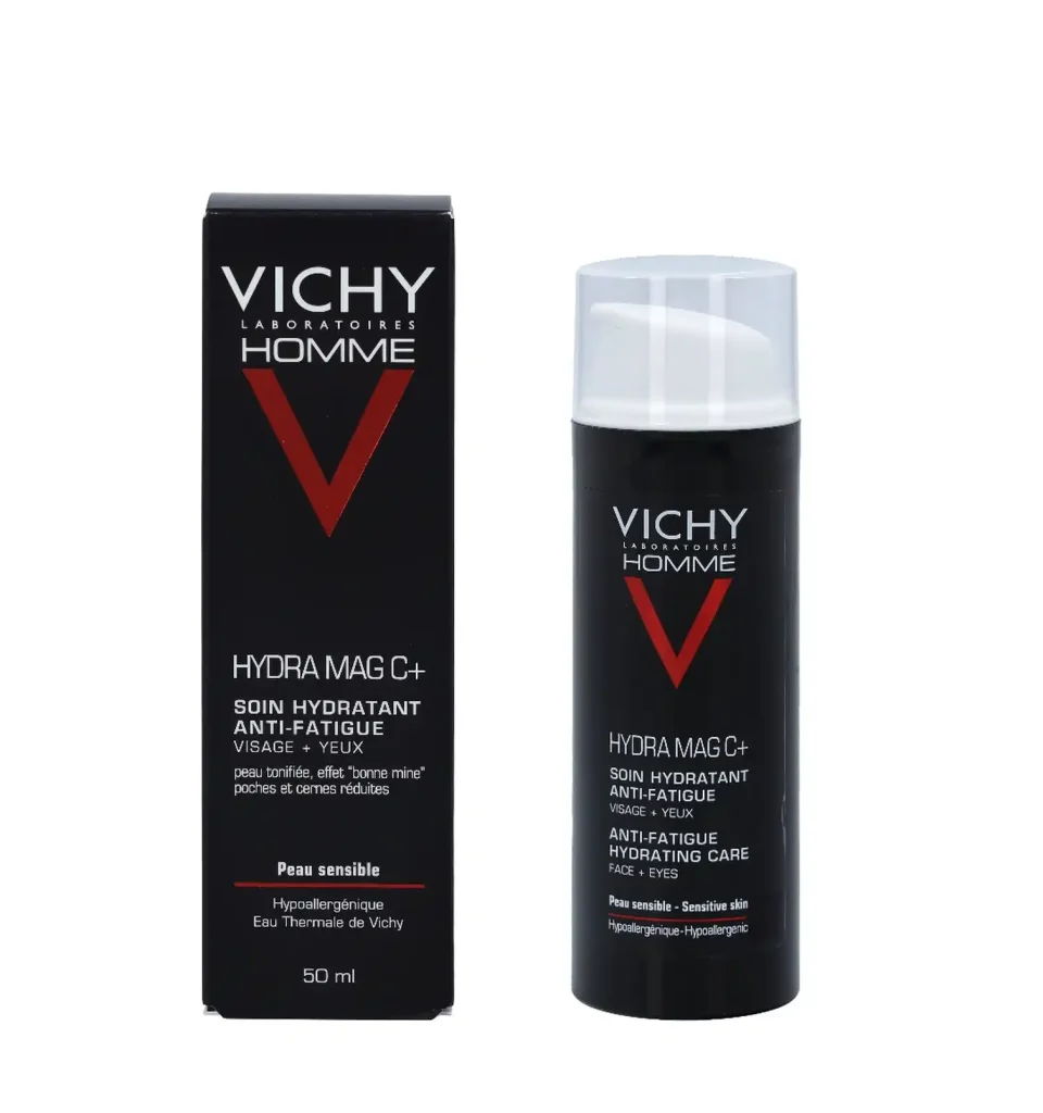 Dagcreme Vichy Homme Hydra Mag C+ 50 ml til dehydreret hud